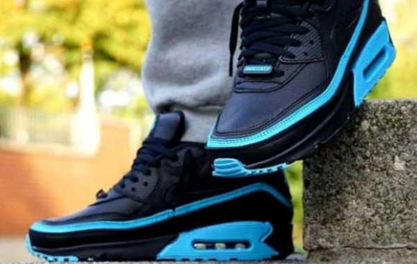 New UNDEFEATED x Nike Air Max 90 Black Blue Release Soon