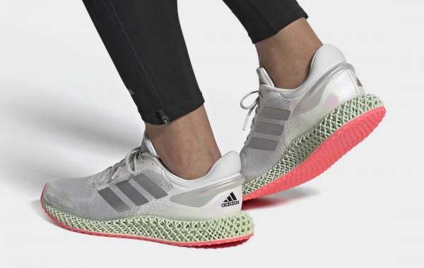 2020 Adidas 4D Run 1.0 Cloud White Signal Pink