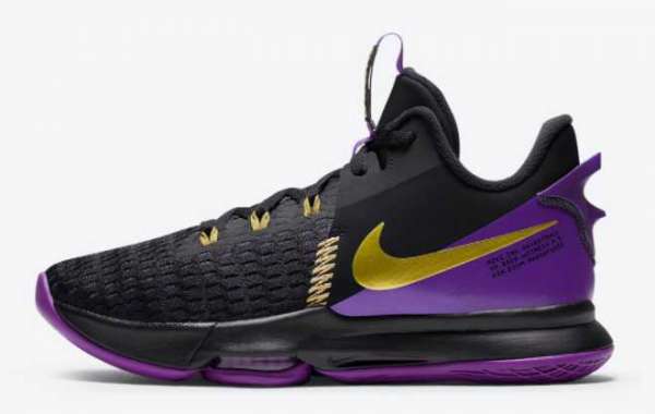 How About The Nike LeBron Witness 5 “Lakers” Basketball Shoes CQ9381-001 ?