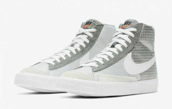 2020 Latest Nike Blazer Mid ’77 Patch Covered in Mix Materials for Sale