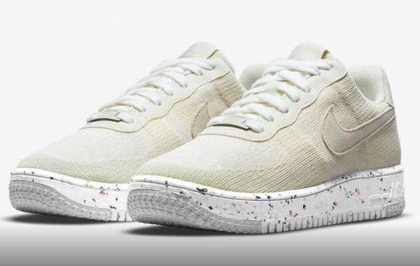 The New 2021 Air Force 1 Crater Flyknit Sail Unveils this Weekend