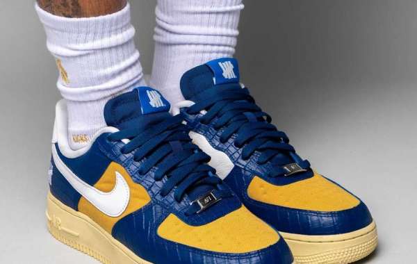 Undefeated x Nike Air Force 1 Low “Dunk vs AF1” Blue DM8462-400 For Sale！