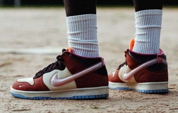 DJ1173-700 Social Status x Nike Dunk Mid "Chocolate Milk" will be released on September 4