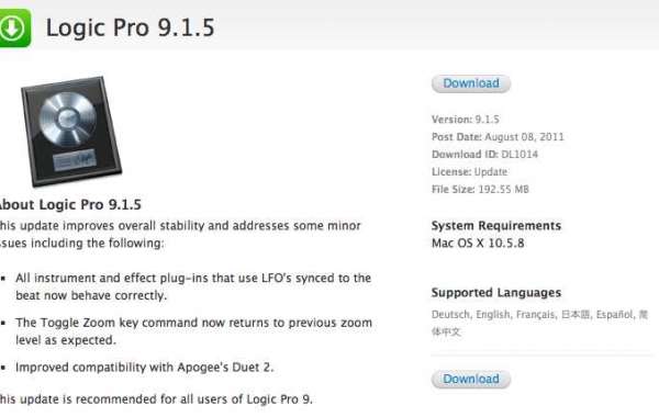 Logic Pro 9.1 8 Key Cracked Download Windows Free Latest