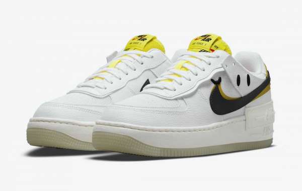 This Nike Air Force 1 Shadow "Go The Extra Smile" DO5872-100 is unlimited creativity!