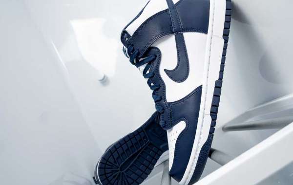 DD1399-104 Nike Dunk High "Midnight Navy" will be released on October 8th