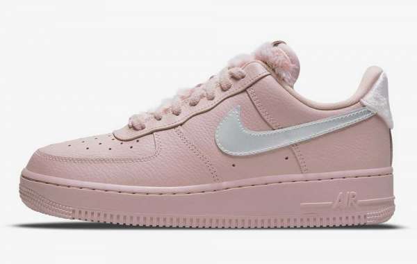 Nike Air Force 1 Low WMNS Pink Fur DO6724-601 is fresh and cute!