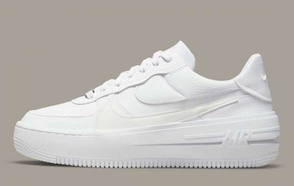 2022 Latest Nike Air Force 1 PLT.AF.ORM “Triple-White” DJ9946-100