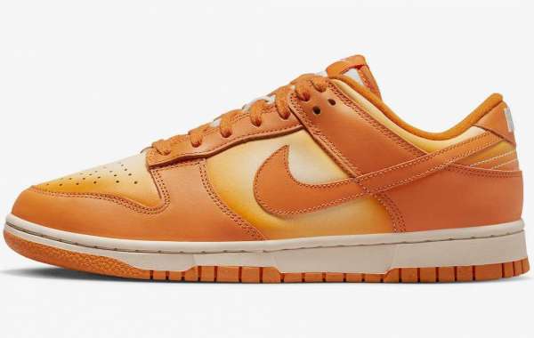 The 2022 New Nike Dunk Low “Magma Orange” DX2953-800 is not far from the release!