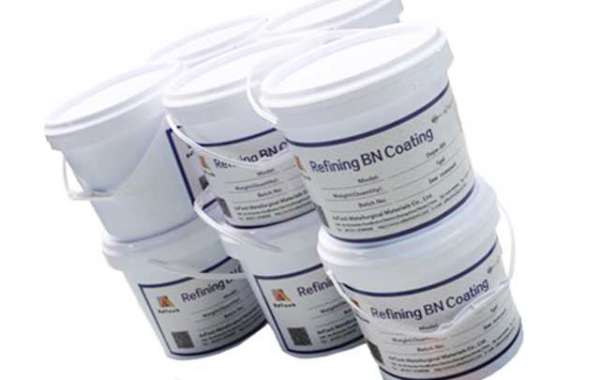 What does boron nitride coating consist of