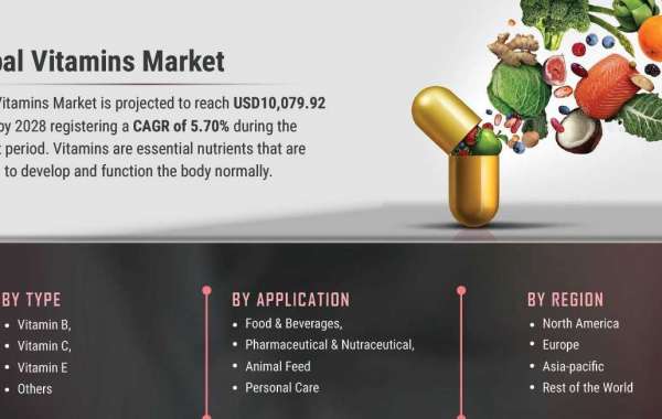 Vitamins Market Revenue Likely To Touch New Heights By End Of Forecast Period To 2028
