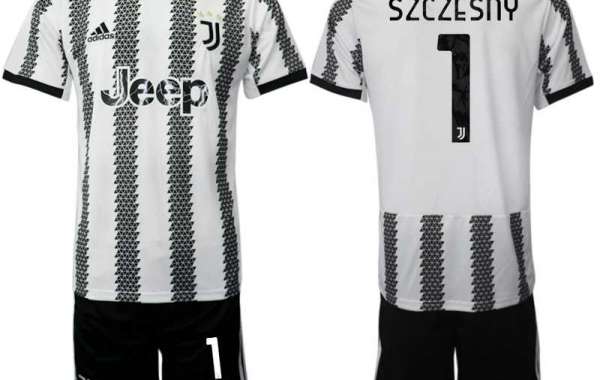 Herren Juventus 2022-23 Heimtrikot Schwarz Weiß mit Aufdruck SZCZESNY 1 Online-Verkauf