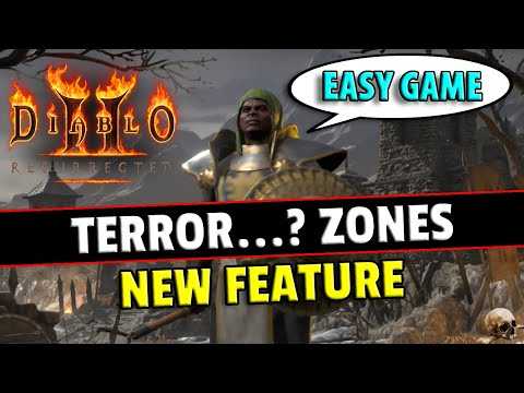THIS is why TERROR ZONES are not TERRIFYING ! Diablo 2 resurrected