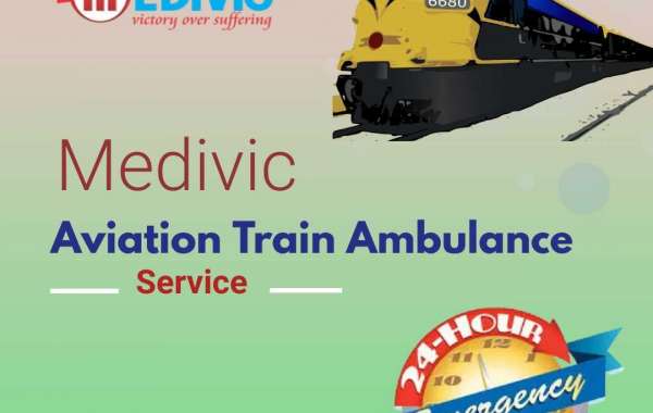 Medivic Train Ambulance Service in Bhopal is Operating as Mobile ICU
