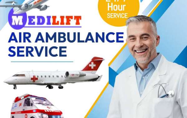 Medilift Air Ambulance Service in Patna Committed to Shifting Patients with Safety and Stability