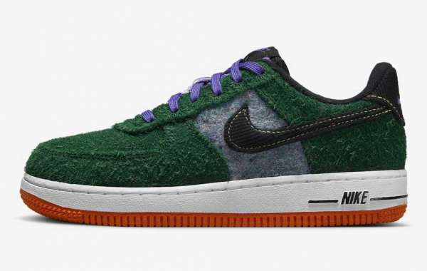 New Nike Air Force 1 Low Green Shaggy Suede DZ5289-300 This color scheme makes me look stupid