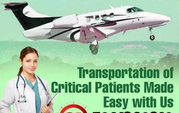 King Air Ambulance Service in Guwahati Operates with Experienced and Well-Trained Staff