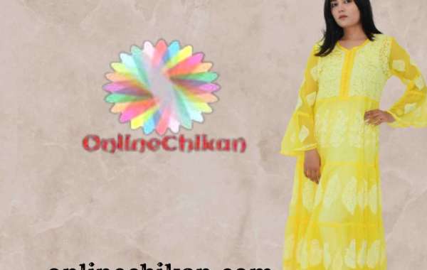 Latest design chikan kurti! your must-have attire