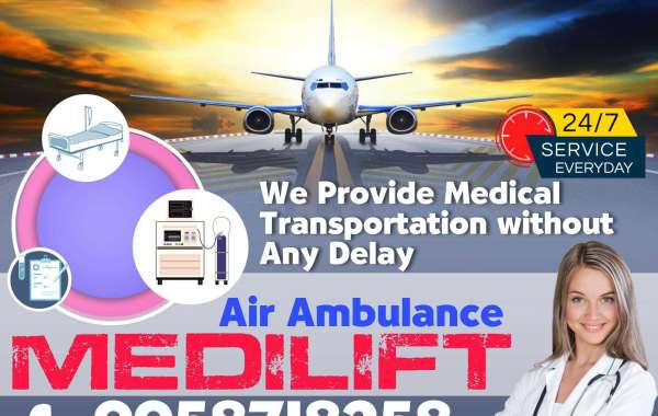 Medilift Air Ambulance Service in Guwahati is an Easily Accessible Air Ambulance Provider