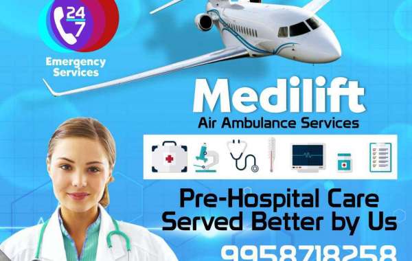 Medilift Air Ambulance Service in Delhi is offering Convenient Ride to the Medical Center