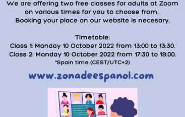 Spanish courses on Zoom