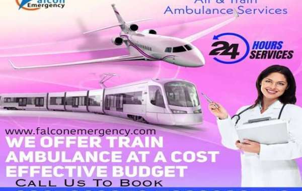 Falcon Train Ambulance in Patna is saving Lives with Quick Relocation and 24/7 Availability