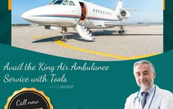 King Air Ambulance Service in Patna is Transferring Critical Patients with Complete Stability