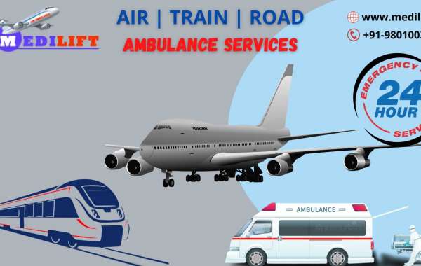 Medilift Air Ambulance Service in Dibrugarh Manages the Emergency Evacuation Process Efficiently