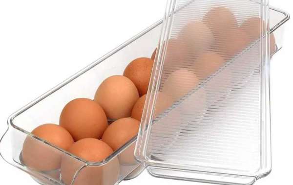 Folomie Plastic Egg Orgnizer - Prevent From Harmful Bacteria