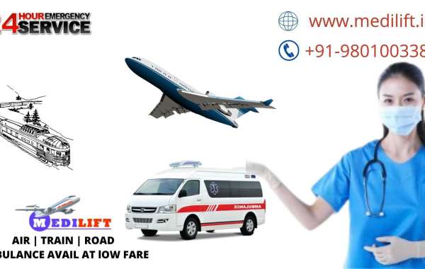 Medilift Air Ambulance Service in Patna is Offering Transportation Without Any Risk