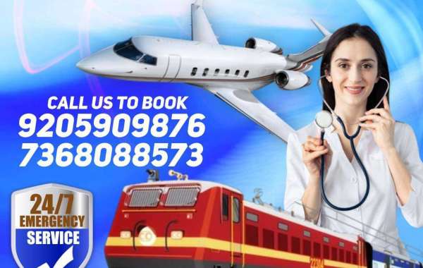 Falcon Emergency Train Ambulance Service in Patna is Guaranteeing Medical Transfer with Comfort