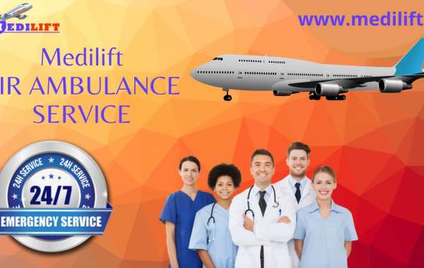 The Team at Medilift Air Ambulance Service in Patna Offers Care while Shifting Patients