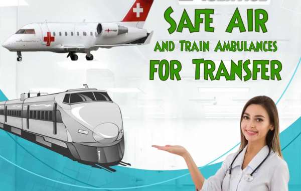 Falcon Emergency Train Ambulance in Patna is the Medium of Safety Compliant Transportation