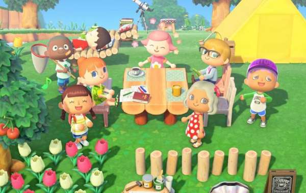 An Animal Crossing: New Horizons fan drew a winter-themed piece