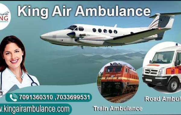 Depending upon the Necessities of the Patients King Air Ambulance Service in Kolkata Offers Transportation to Mission