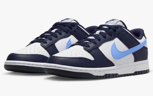 Nike Dunk Low “Midnight Navy” FN7800-400 looks really good!