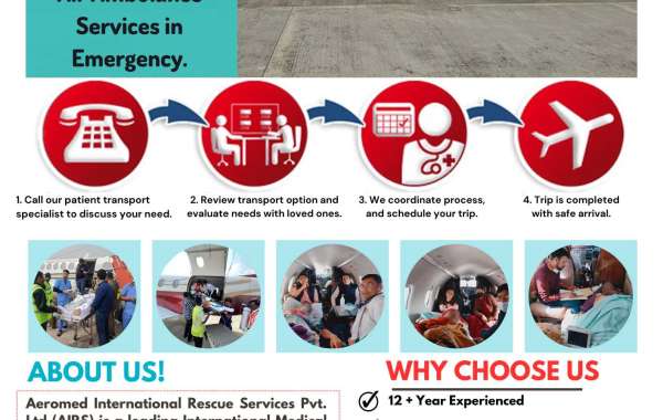 Quick and Safe Medical Transportation: The Book Aeromed Air Ambulance Service in Vellore Solution