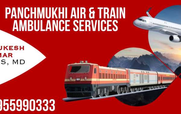 Panchmukhi Train Ambulance in Patna is the Most Effective and Safety Driven Medium of Transport
