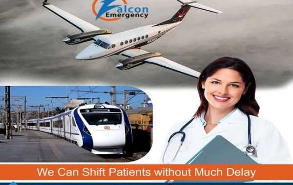 Don’t Get Shifted with Discomfort and Choose Falcon Train Ambulance in Patna and Ranchi