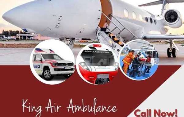 King Air Ambulance Service in Patna is Operational Round the Clock with End to End Comfort