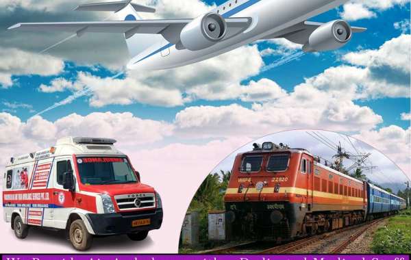 Cost Efficiency is maintained at the Time of Booking Panchmukhi Train Ambulance in Patna and Ranchi
