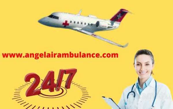 Get Shifted to a Healthcare Facility with Complete Safety via Angel Air Ambulance Service in Kolkata