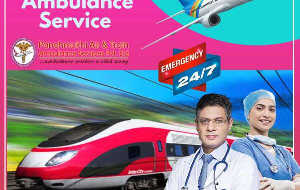 Get Panchmukhi Train Ambulance in Patna and Delhi with Complete ICU Facilities