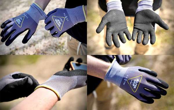 Nitrile Coated Gloves for Hiking