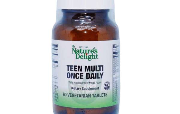 Food Rich Teen Multi Once Daily – 60 Veg Tabs: Nurturing Teenage Health