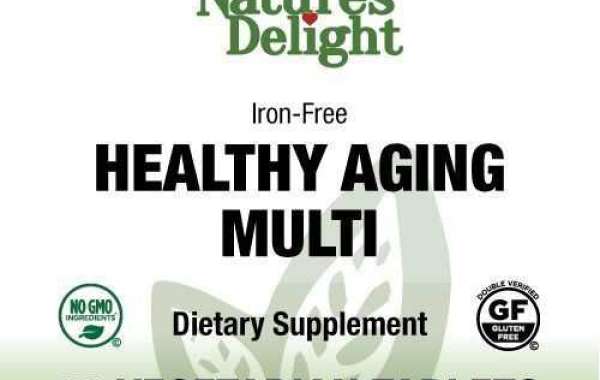 Healthy Aging: The Role of Healthy Aging Multi Iron-Free Veg Tabs