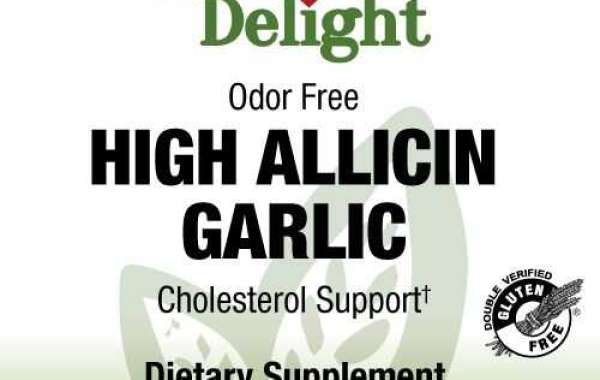 High Allicin Garlic 500 mg Odor Free – 60 Vegan Tablets