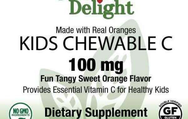 Kids Chewable C 100 mg – 60 Vegan Tabs