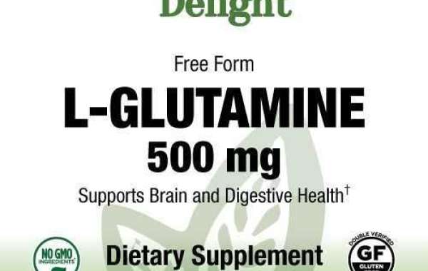 L-Glutamine 500 mg – 50 Caps