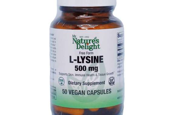 L-Lysine 500 mg – 50 Vegan Caps